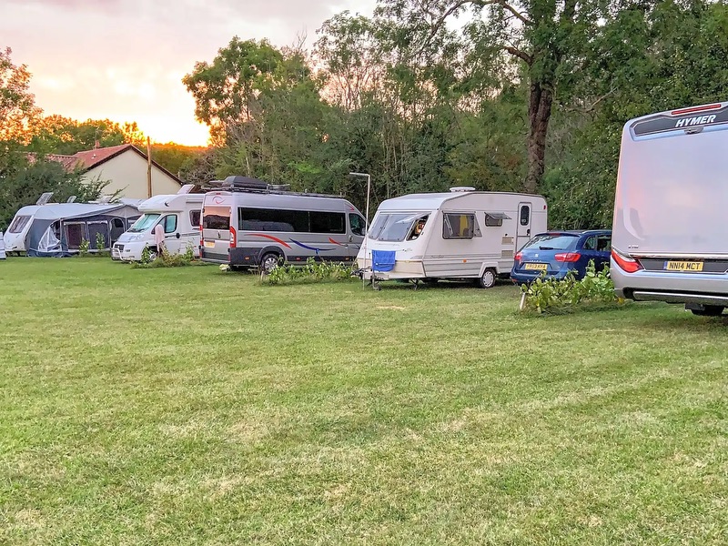 Grass Pitch at Seven Acre Farm, Lincolnshire