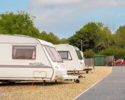 Hard Standing Pitch at Seven Acre Farm, Lincolnshire